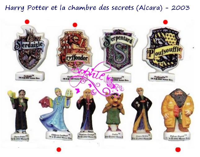 Harry Potter : Coffret fèves La chambre des secrets - MES PASSIONS AU FIL  DU TEMPS
