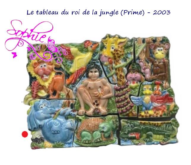 2003 le tableau du roi de la jungle