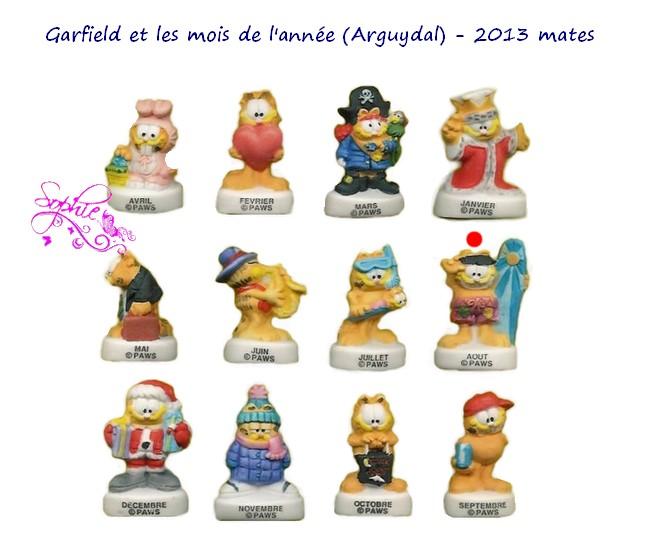 2011 Fève Bébé Garfield Garfield 