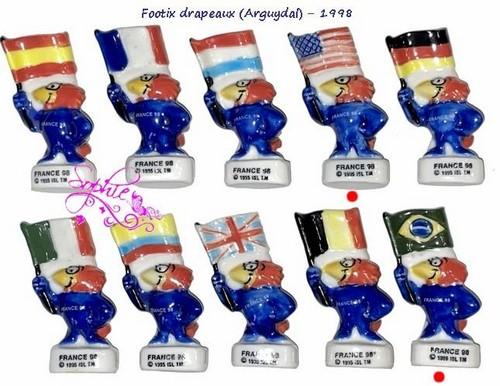 1998 footix drapeaux 1