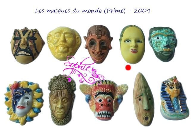 2004 les masques du monde