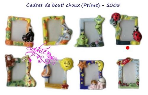 2005 cadres de bout choux