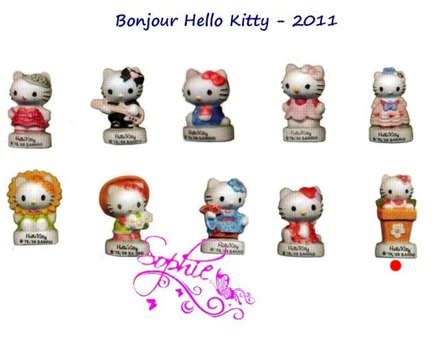 2011 bonjour hello kitty