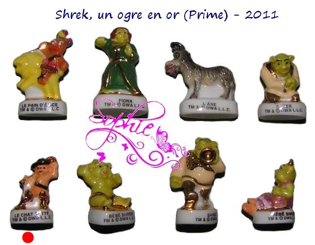 2011 shrek un ogre en or