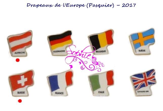 2017 drapeaux de l europe